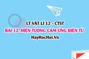 Định luật LENZ về chiều dòng điện cảm ứng? Định luật Faraday về suất điện động cảm ứng? Vật lí 12 bài 12 CTST